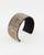 SANDRO FERRONE Pewter Beaded Cuff Bracelet