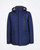 CAMICISSIMA Men's Blue Hooded Parka