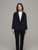 KAOS Women's Navy-Blue Double-Breasted Coat