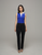 TRUSSARDI Womens Blue Sleeveless  Polo Shirt
