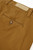Men’s tan stretch‑cotton shorts by Block 11, back view