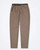 Le Streghe women's brown tapered leg pants front view