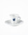  BORBONE Espresso Porcelain Cup & Saucer (Set of 6)