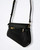 LE CAMP Black Leather Shoulder Bag
