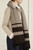 LE CAMP Brown Wool-Cashmere Blend Scarf