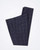EXIBIT Men's Blue Check Pleated Trouser