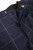 EXIBIT Men's Blue Check Pleated Trouser