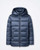 SANDRO FERRONE  Blue Quilted Parka