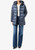 SANDRO FERRONE  Blue Quilted Parka
