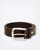 LE CAMP Men's Brown Leather Belt