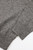 Detail view of the Camicissima grey half‑zip knit cuff, highlighting the ribbed finish and clean stitching.