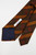 Back view of the Pal Zileri diagonal‑patterned silk tie, showing the brand label and keeper loop.