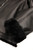 SANDRO FERRONE Black Faux Fur Hooded Jacket