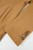 Close‑up of light beige wool‑blend fabric on Block 11 men’s coat