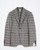 MARSELO Men's Cotton-Blend Check Blazer