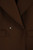 Close‑up of the KAOS coat’s front buttons, lapel detailing, and fabric texture.