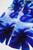 Close‑up of fabric texture, stitching, or colour detail on the Imperial blue maxi dress.