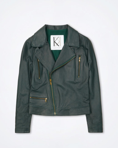 Kulture By Kate Leather Jacket