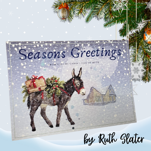 Calums Cabin Christmas Cards - By Ruth Slater