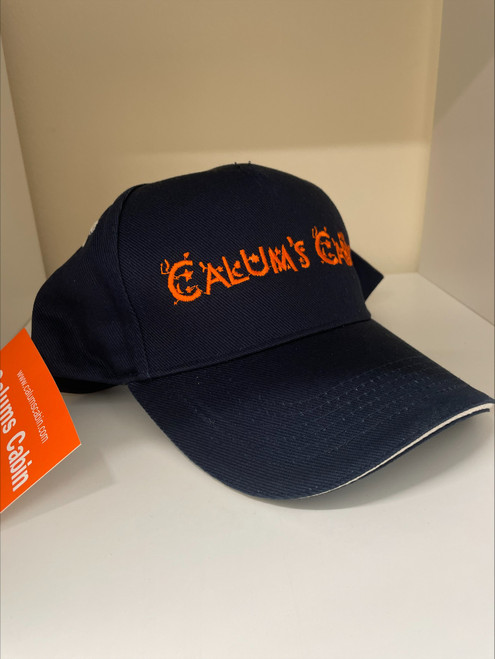 Calums Cabin Navy Skip Cap