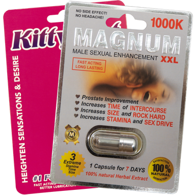 IN STOCK - Kitty Kat Pill + Magnum 1000K IN STOCK - Kitty Kat Pill + Magnum 1000K