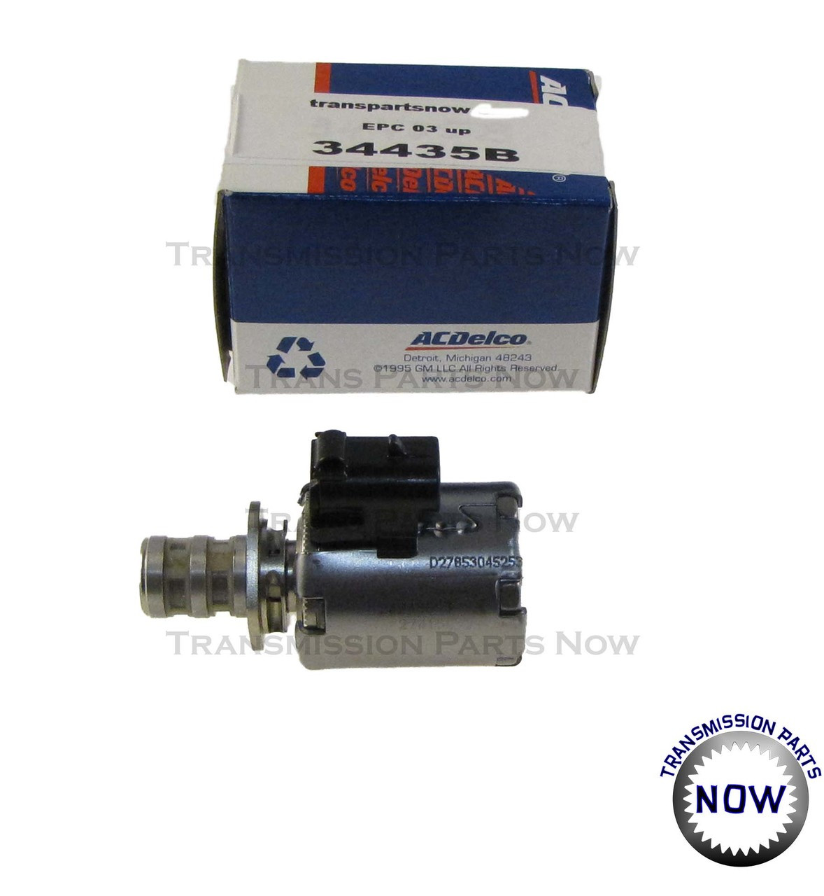 AcDelco Pressure Control Solenoid EPC 4L60E 2003 Up 34435B