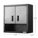 Gladiator® Armoire murale GearBox à porte 3/4 prête à assembler GAWG28KDYG