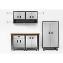 Gladiator® Armoire modulaire GearBox à porte pleine grandeur prête à assembler GAGB28FDYG
