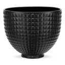 Kitchenaid® Bol en céramique clouté noir de 5 pintes KSM2CB5LS