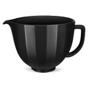 Kitchenaid® Bol en céramique à coquille noire de 5 pintes KSM2CB5PBS