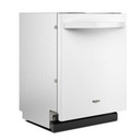 Whirlpool® Lave-vaisselle affleurant aux armoires en noir avec 3ᵉ panier - 44 dBA WDT550SAPW