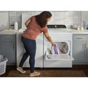 Whirlpool® Sécheuse au gaz à chargement vertical avec capteur d’humidité - 7 pi cu WGD5010LW Whirlpool® Sécheuse au gaz à chargement vertical avec capteur d’humidité - 7 pi cu WGD5010LW