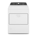 Whirlpool® Sécheuse au gaz à chargement vertical avec capteur d’humidité - 7 pi cu WGD5010LW