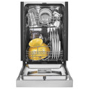 Whirlpool® Lave-vaisselle compact à cuve en acier inoxydable WDPS5118PM