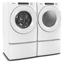 Whirlpool® Sécheuse à pompe de chaleur à chargement frontal avec commandes tactiles intuitives et contrôle perfectionné d’humidité - 7.4 pi cu YWHD560CHW