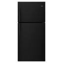 Réfrigérateur à congélateur supérieur Whirlpool® de 30 po – Compatible avec la trousse de machine à glaçons EZ Connect – 19.2 pi³ WRT519SZDB Réfrigérateur à congélateur supérieur Whirlpool® de 30 po – Compatible avec la trousse de machine à glaçons EZ Connect – 19.2 pi³ WRT519SZDB