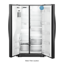 Réfrigérateur côte à côte à profondeur de comptoir - 36 po - 21 pi cu Whirlpool® WRS571CIHB