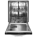 Lave-vaisselle en acier inoxydable avec système de lavage intelligent de 24 po Whirlpool® et un panier supérieur haut WDT740SALZ