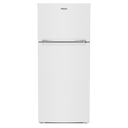 Réfrigérateur à congélateur supérieur - 28 po - 16.3 pi cu Whirlpool® WRTX5028PW