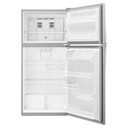 Whirlpool® Réfrigérateur à congélateur supérieur avec bac Flexi-SlideTM - 30 po - 18 pi cu WRT318FZDM