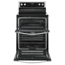 Cuisinière électrique à four double avec convection véritable - 6.7 pi cu Whirlpool® YWGE745C0FS