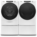 Whirlpool® Sécheuse au gaz à chargement frontal avec commandes tactiles intuitives - 7.4 pi cu WGD5620HW
