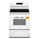 Cuisinière électrique 5 en 1 avec four à friture à l’air - 5.3 pi cu Whirlpool® YWFE550S0LB