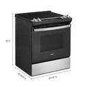 Whirlpool® Cuisinière électrique avec technologie Frozen BakeTM - 4.8 pi cu YWEE515S0LS