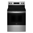 Whirlpool® Cuisinière électrique de 30 po avec 4 éléments YWFES3530RS