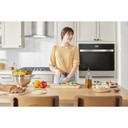 Whirlpool® Four mural simple intelligent avec friture à air de 5 pi cu WOES7030PV