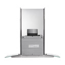 Whirlpool® Hotte de cuisinière murale incurvée en verre - 30 po WVW51UC0LS