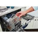 Lave-vaisselle à panier de troisième niveau et filtration à puissance double Maytag® MDB9959SKZ