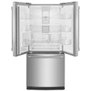 Maytag® Réfrigérateur à portes françaises avec distributeur d’eau extérieur - 30 po - 20 pi cu MFW2055FRZ