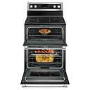 Cuisinière électrique à four double et convection véritable - 30 po - 6.7 pi cu Maytag® YMET8800FZ